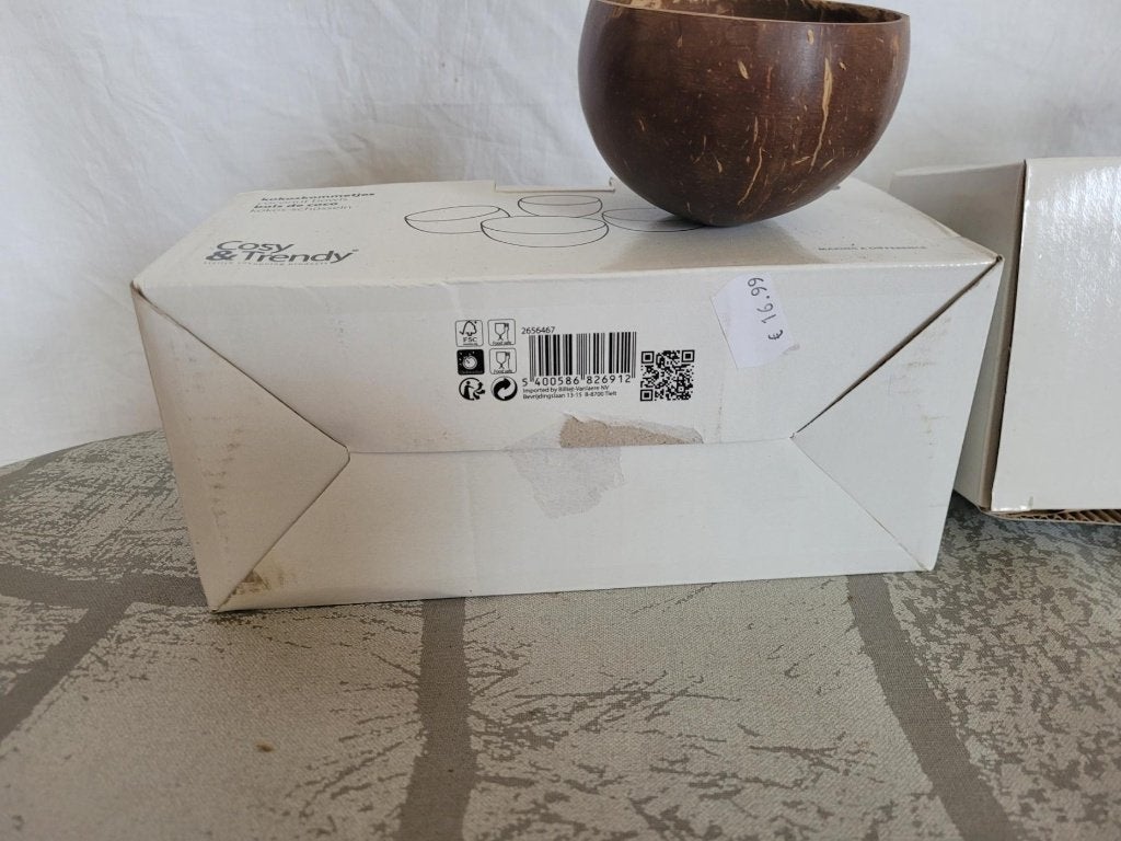 Kokos kommetjes van cosy & trendy, Overige materialen, ., Nieuw, Ophalen of Verzenden
