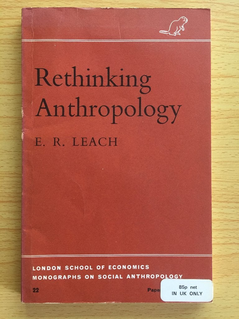 De kernvragen van de culturele/sociale antropologie, Ophalen of Verzenden, Gelezen, E.R. Leach