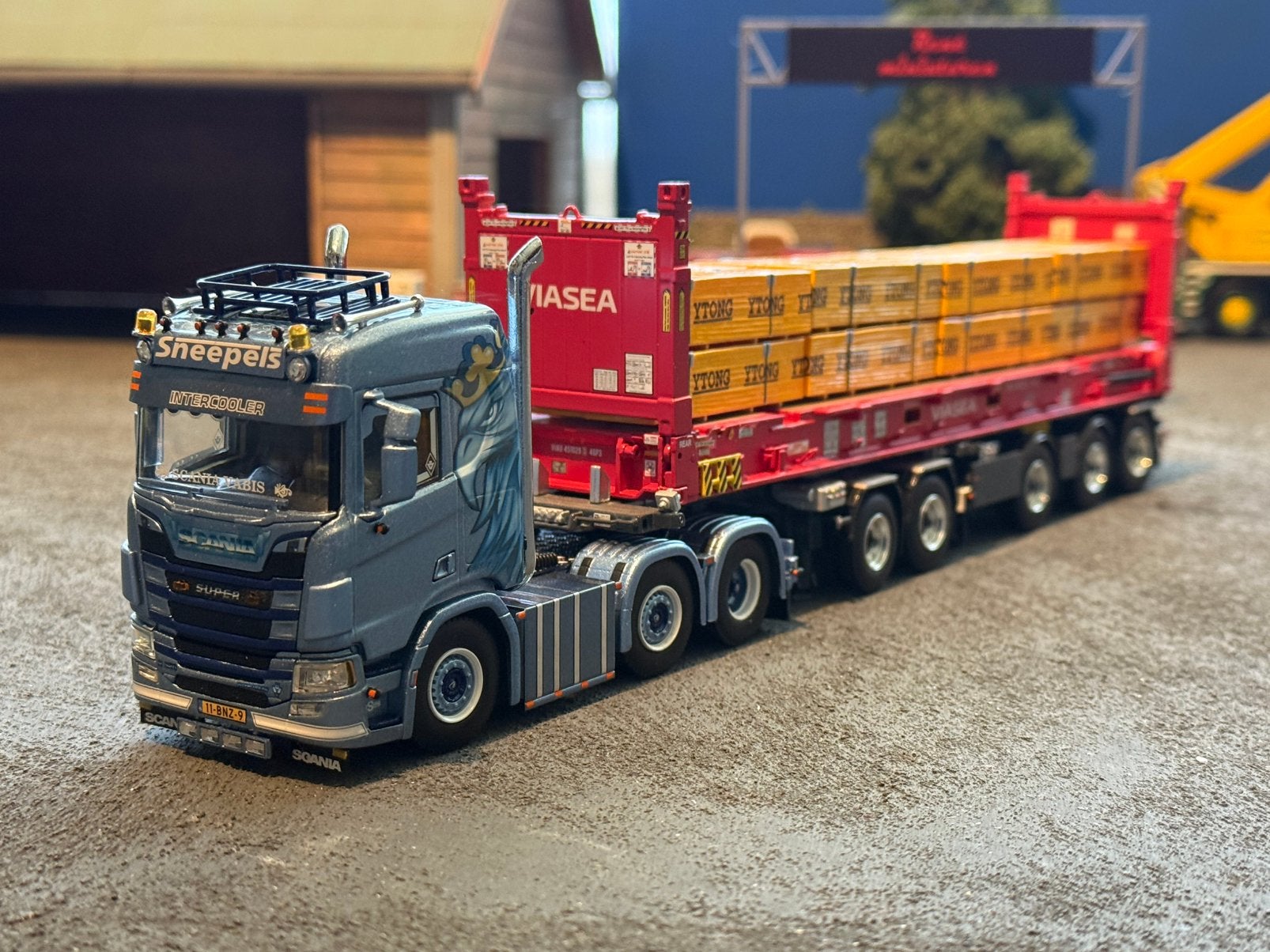 Wsi trekker Sneepels, Hobby en Vrije tijd, Modelauto's | 1:50, Wsi, Wsi, Nieuw, Ophalen of Verzenden