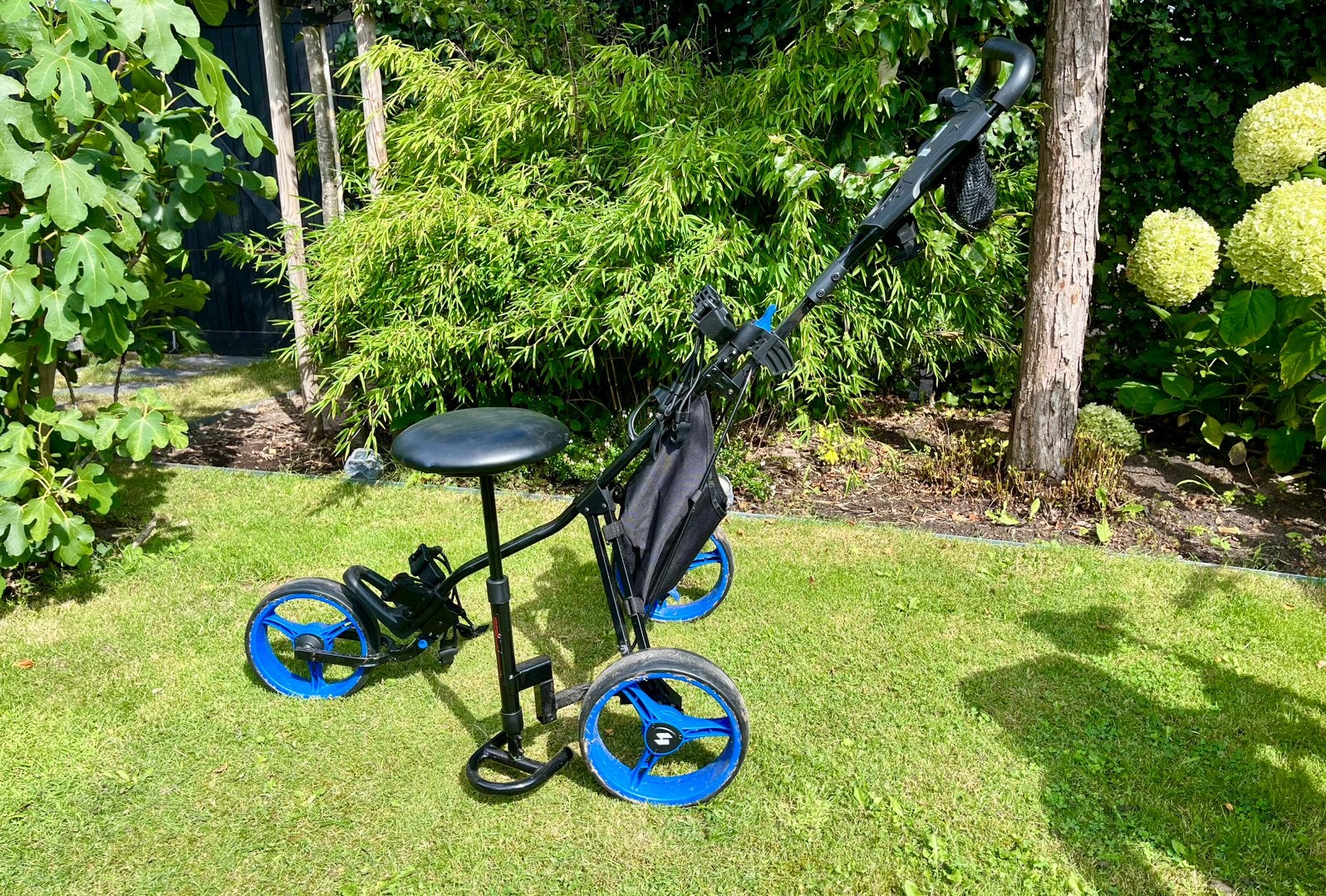 Golfkar, Sport en Fitness, Golf, Ophalen, Zo goed als nieuw, Golfkar, Overige merken