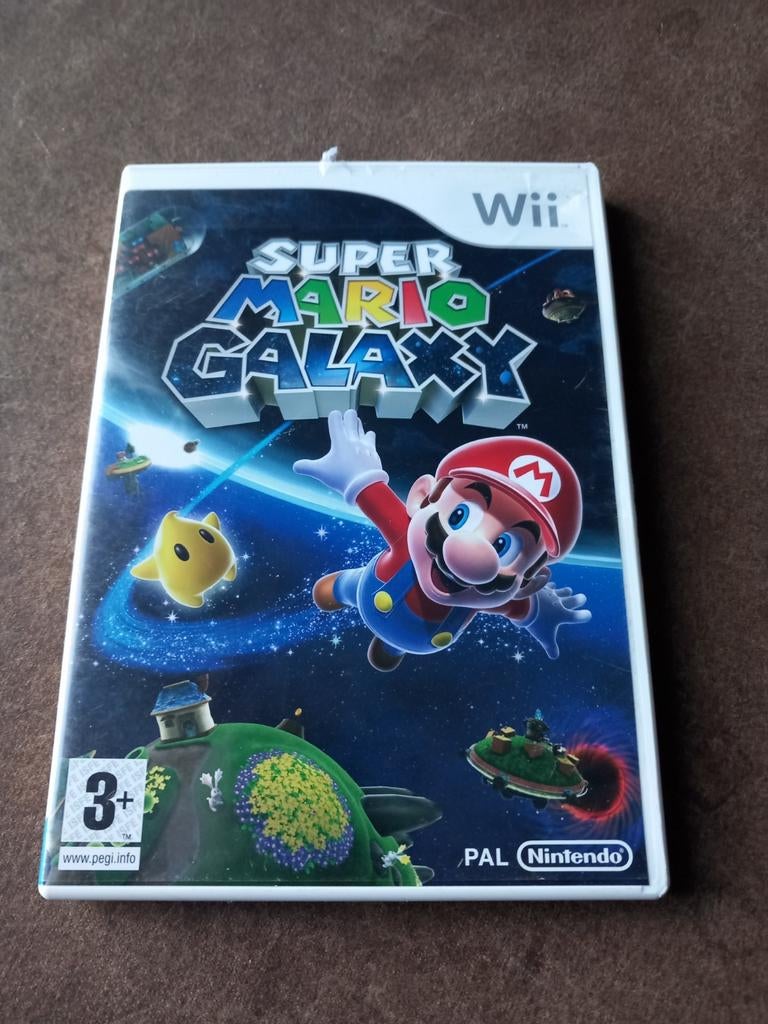 Super Mario Galaxy - Nintendo Wii (PAL), Spelcomputers en Games, Games | Nintendo Wii, Gebruikt, Platform, 1 speler, Vanaf 3 jaar