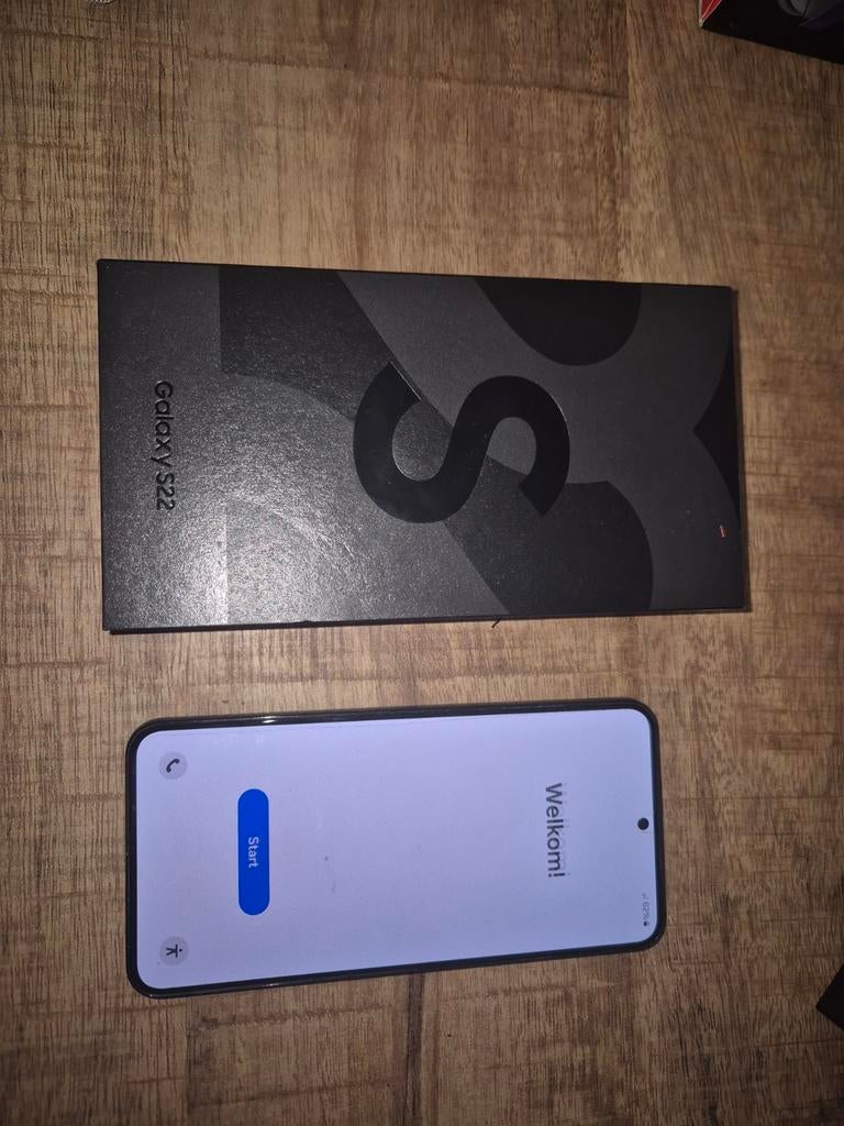 Samsung Galaxy S22 256GB - Goed werkend, Telecommunicatie, Mobiele telefoons | Samsung, Ophalen, Gebruikt, Zwart, Touchscreen