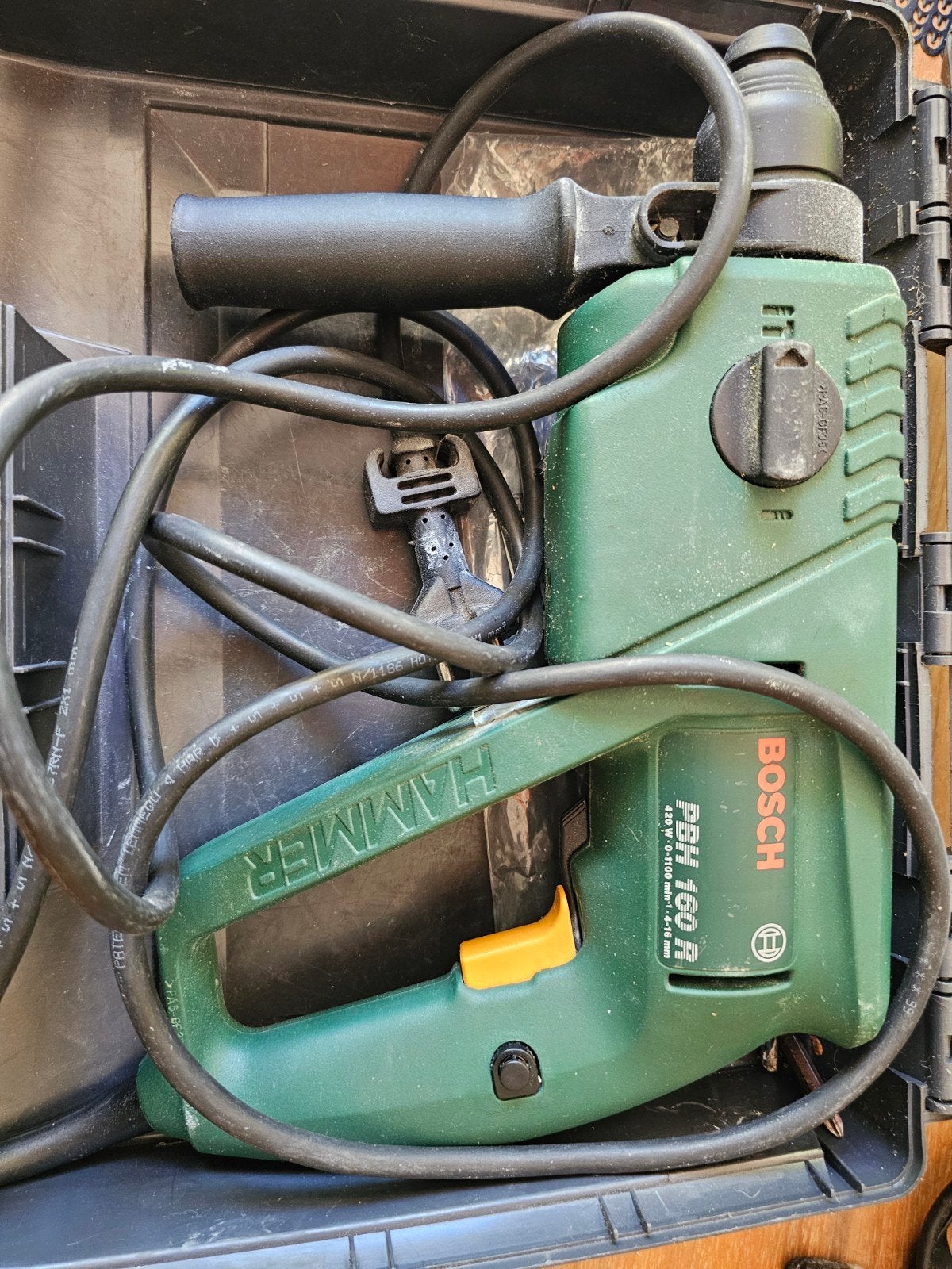 Diverse Elektrische Gereedschappen, Overige typen, Ophalen of Verzenden, Klopboormechanisme, Gebruikt