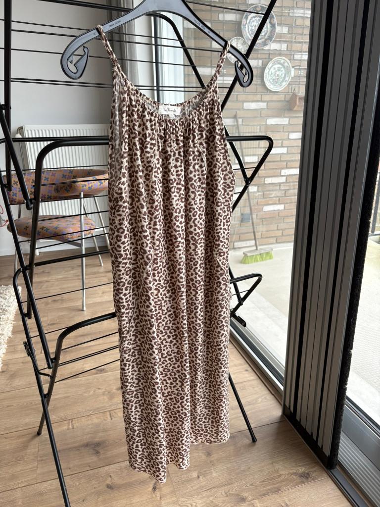 zomerjurk, merk Les Favorites, Kleding | Dames, Jurken, Overige kleuren, Ophalen of Verzenden, Zo goed als nieuw, Knielengte