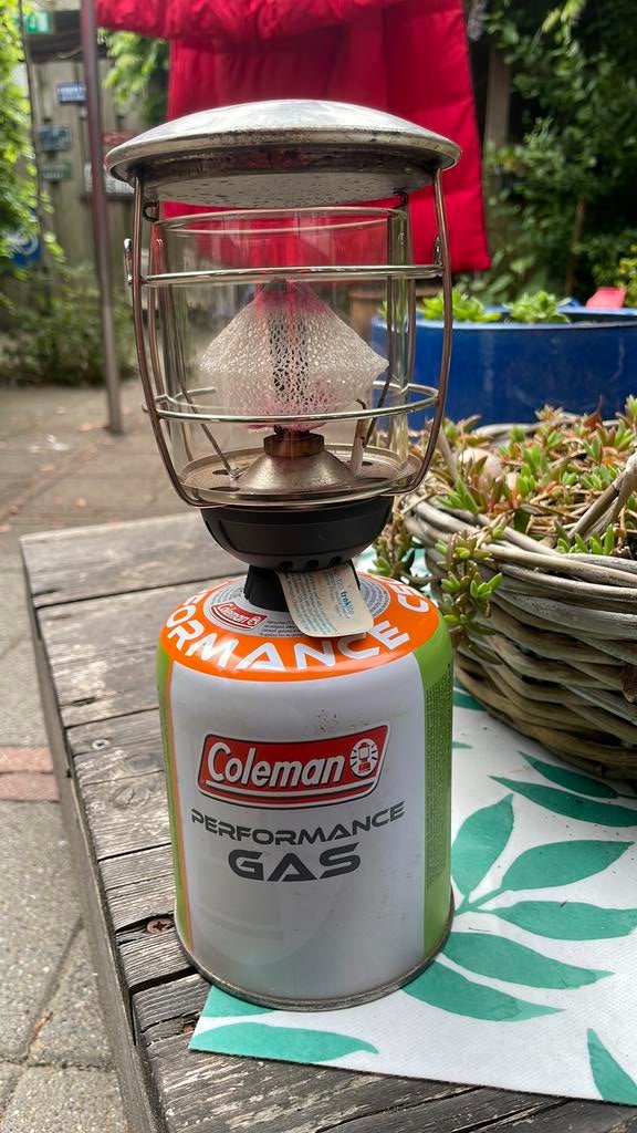 Coleman Gaaslamp C500, Ophalen of Verzenden, Gebruikt