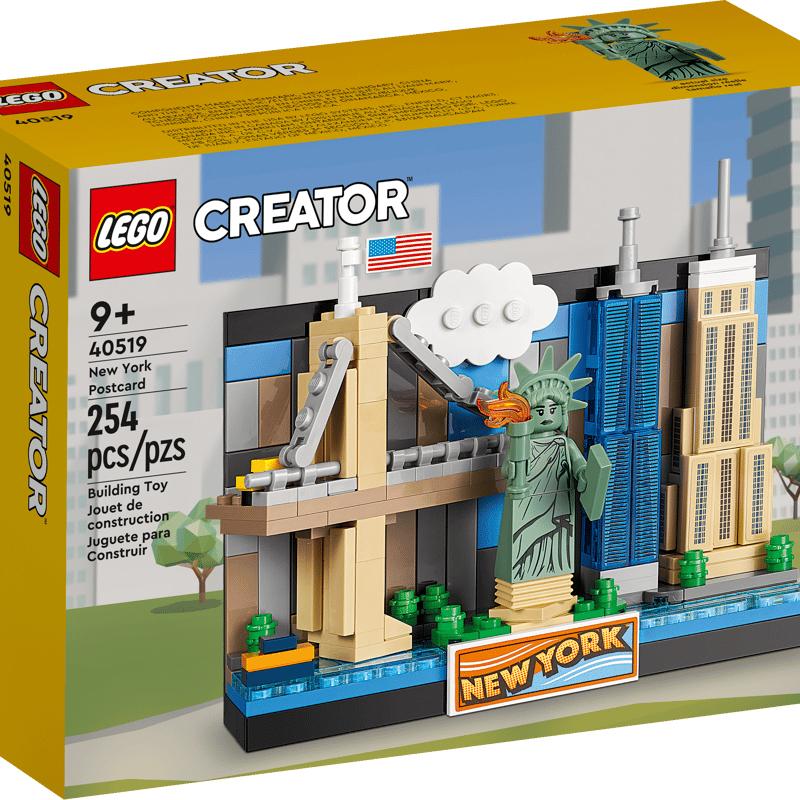 LEGO Creator 40519 New York Postcard - Zo goed als nieuw, Lego, Ophalen of Verzenden, Zo goed als nieuw, Compleet