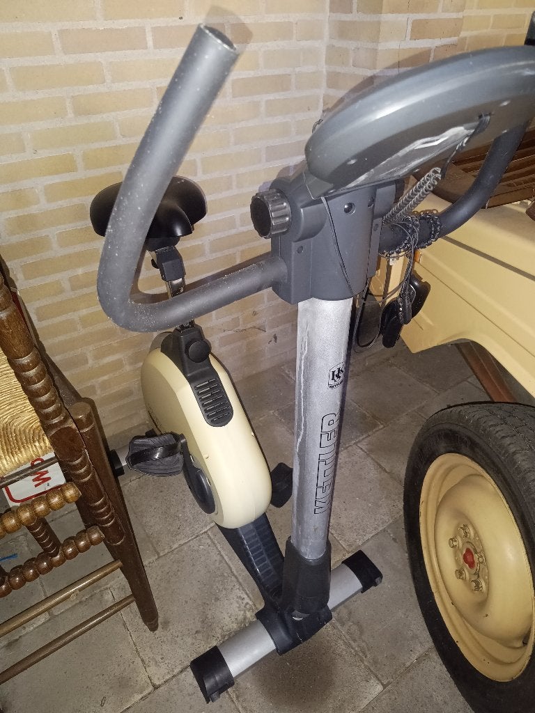 Hometrainer kettler stratos, Ophalen, Gebruikt, Metaal, Benen