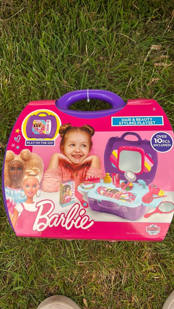 Barbie hair & styling playset, Kinderen en Baby's, Ophalen of Verzenden, Nieuw