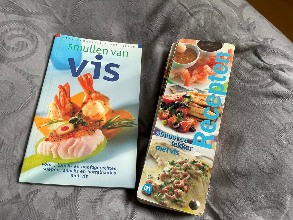 Receptenboeken vis: Smullen van Vis & AH Recepten, Ophalen of Verzenden, Gelezen, Voorgerechten en Soepen, Gezond koken