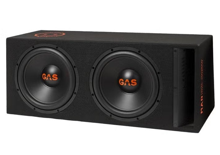GAS Audio Power MAD B2-212V 2 x 12 inch subwoofer 1200W