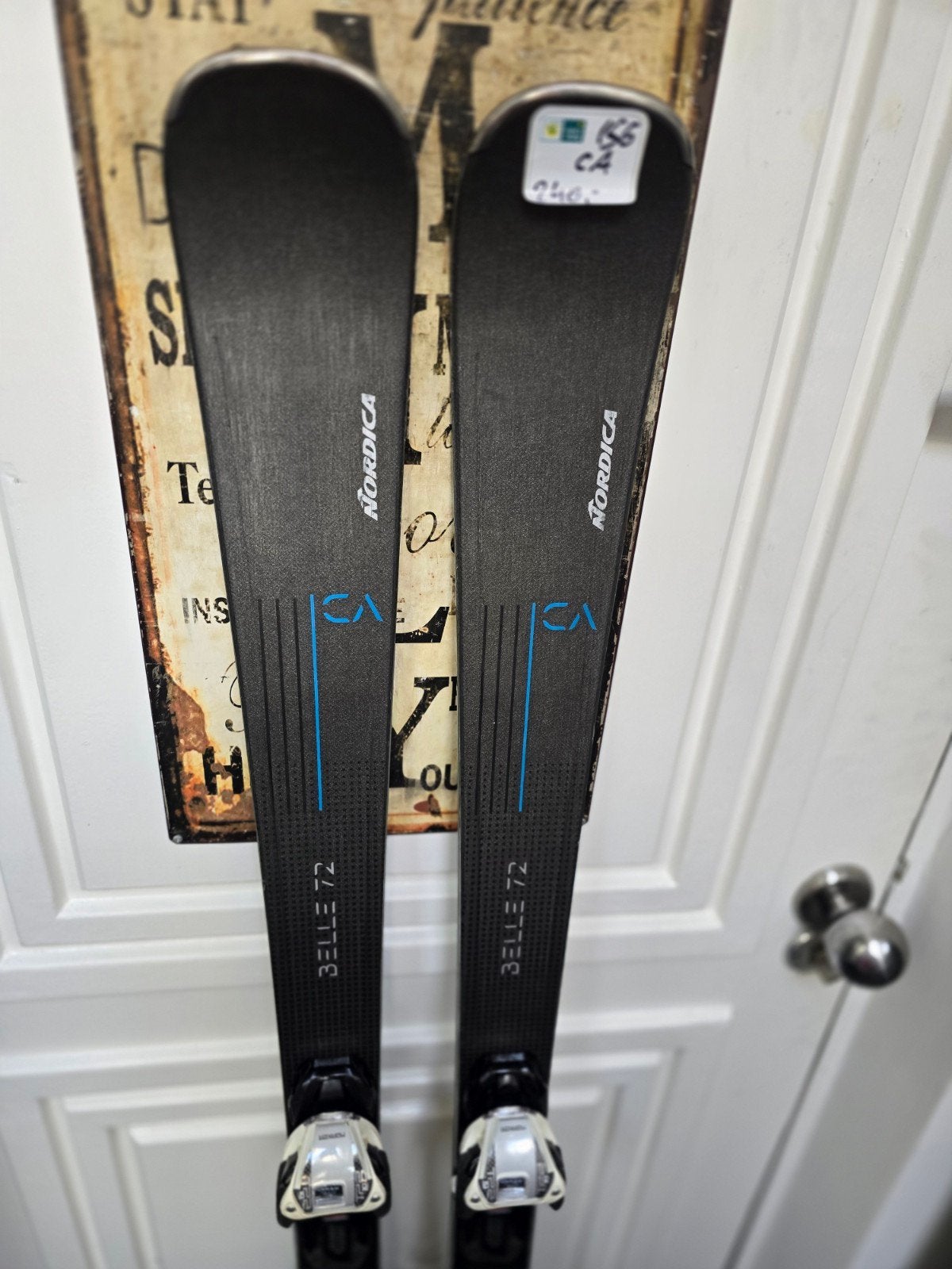 156cm DAMES NORDICA BELLE 72 CARBON ALL ROUND CARVE SKIS, Sport en Fitness, Skiën en Langlaufen, Nordica, 140 tot 160 cm, Ophalen of Verzenden