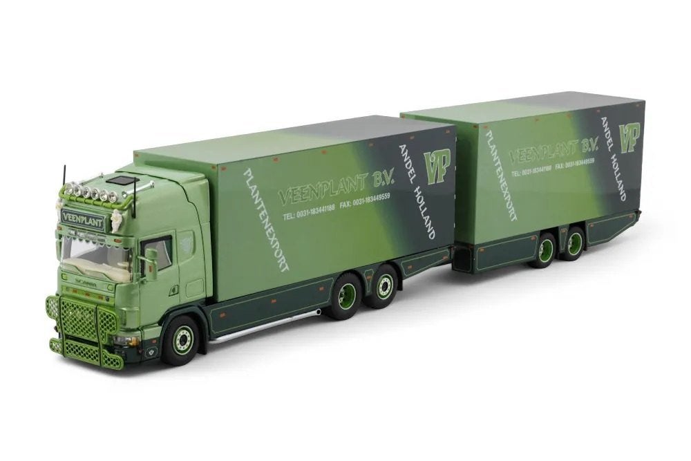 Tekno scania Veenplant, Hobby en Vrije tijd, Modelauto's | 1:50, Info@gejomodels.nl, Nieuw, Cbw, Tekno