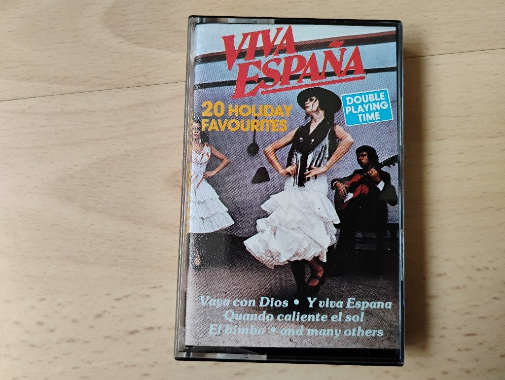 Viva Espana, 20 holiday favourites cassettebandje, Ophalen of Verzenden, Gebruikt, 1 bandje, Voorbespeeld