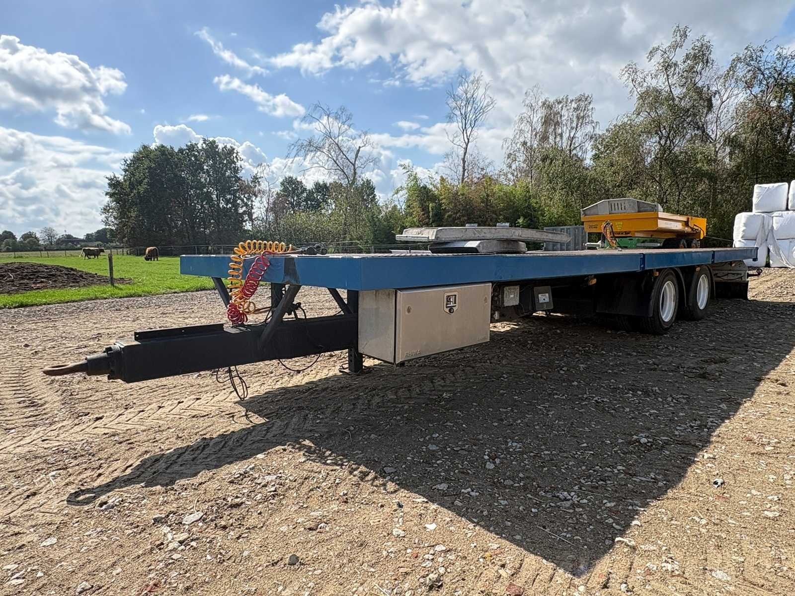 2-assig - Plateau-aanhangwagen / dieplader, Overige brandstoffen, Bedrijf, Aanhangers en Opleggers, Te koop