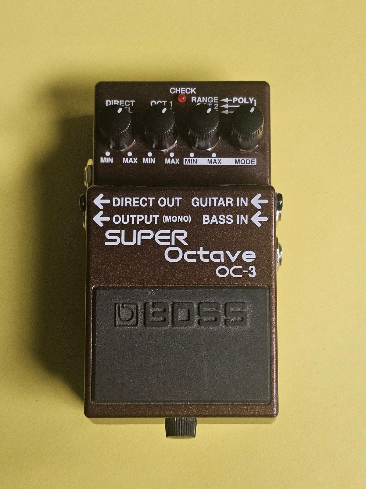 Boss Super Octave OC-3 Gitaar/Bas Octaver, Info@boss.info, BOSS Corporation, Overige typen, Ophalen of Verzenden
