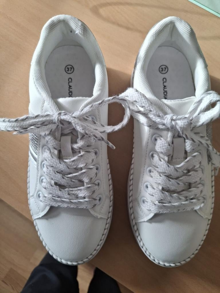Nieuwe Claudia Ghizzani sneakers maat 37, Ophalen of Verzenden, Nieuw, Wit, Sneakers of Gympen