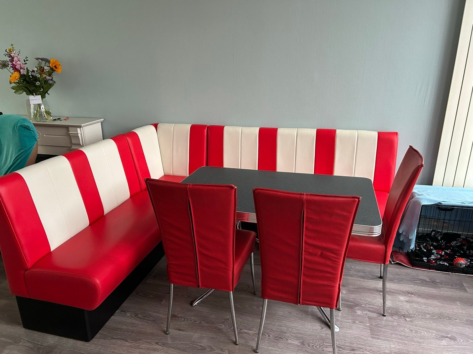 Amerikaanse diner, Ophalen, Gebruikt, Amerikaans