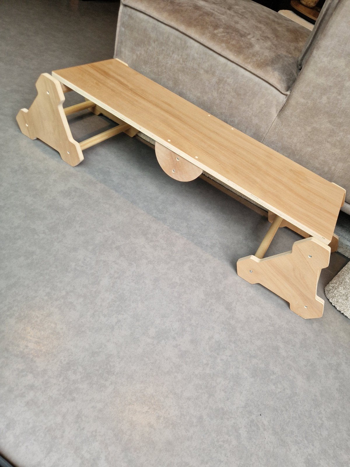 Super netjes houten speelbankje/glijbaantje., Ophalen, Zo goed als nieuw, Overige typen