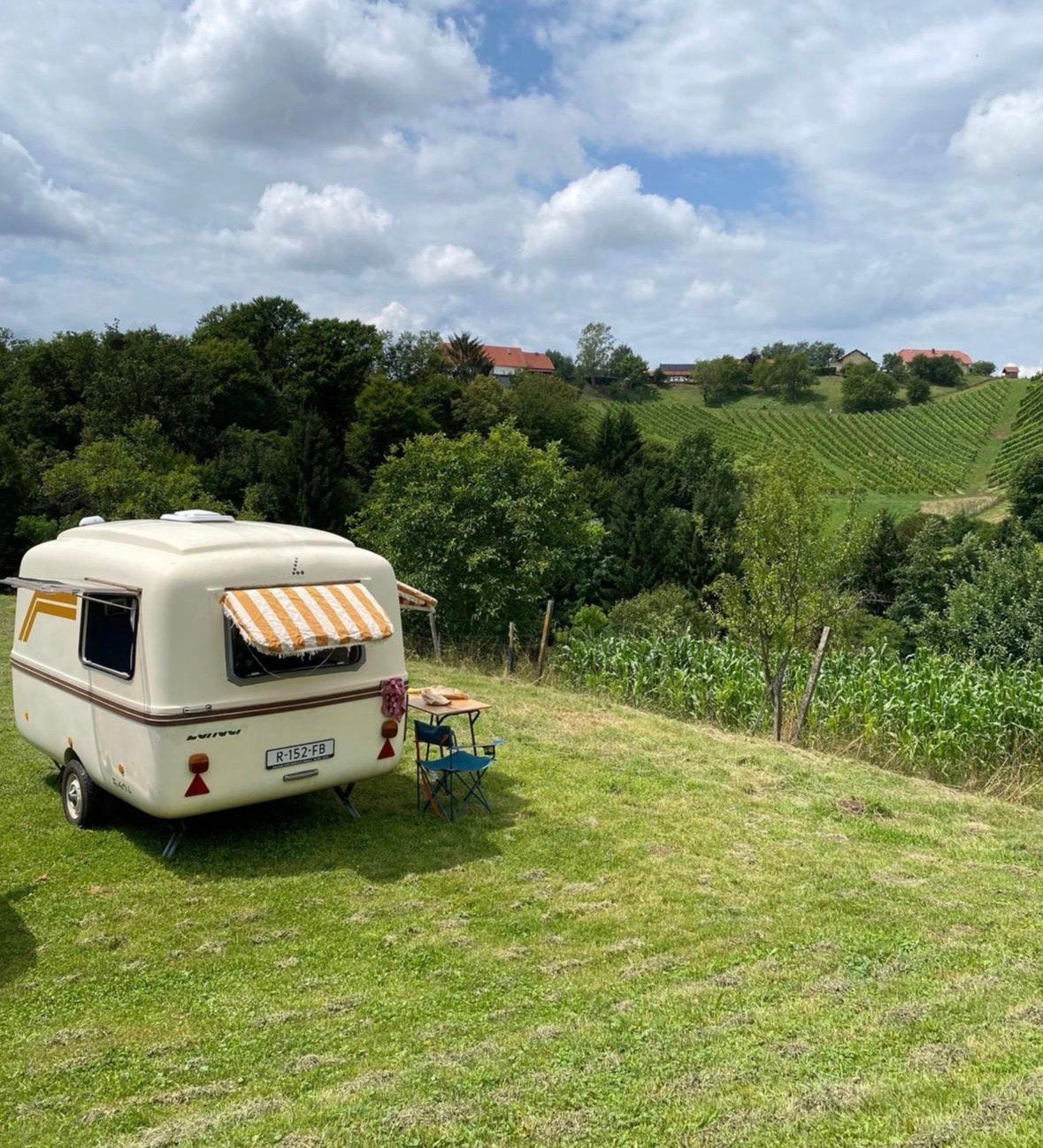 Lander Graziella 340 - Compacte en lichte caravan, Caravans en Kamperen, Ophalen