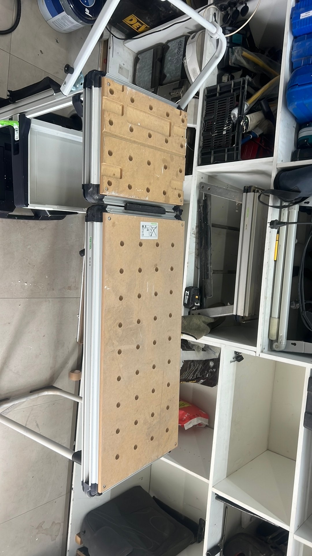 Festool MW 1000 werktafel, Ophalen of Verzenden, Zo goed als nieuw, Overige typen, Minder dan 2 meter