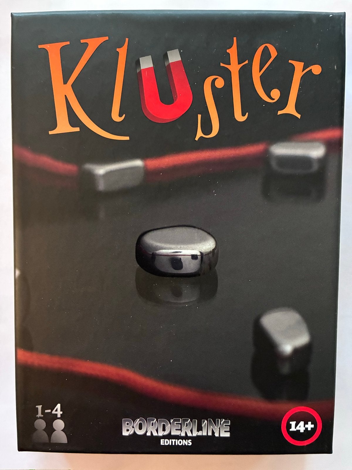 Kluster: Magnetisch behendigheidsspel voor volwassenen, Een of twee spelers, Ophalen of Verzenden, Zo goed als nieuw