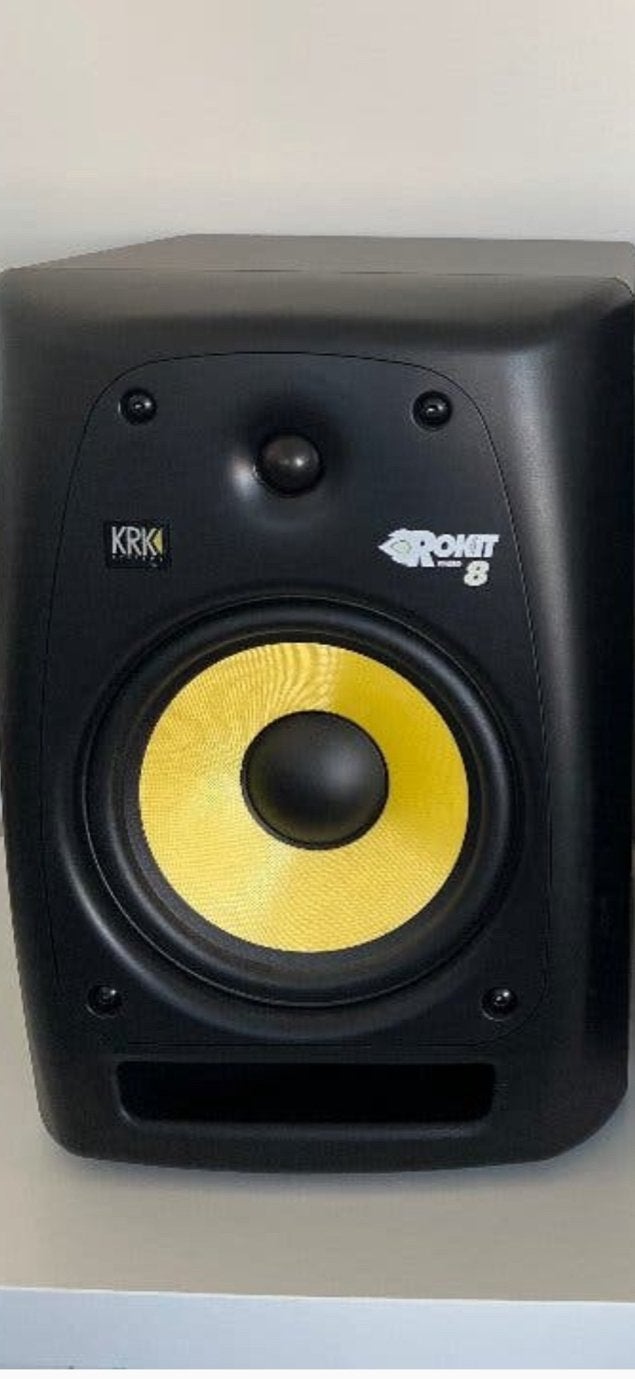 KRK Rokit 8 G2 Studiomonitor - Zo goed als nieuw, Ophalen of Verzenden, Zo goed als nieuw, Studiomonitor, KRK