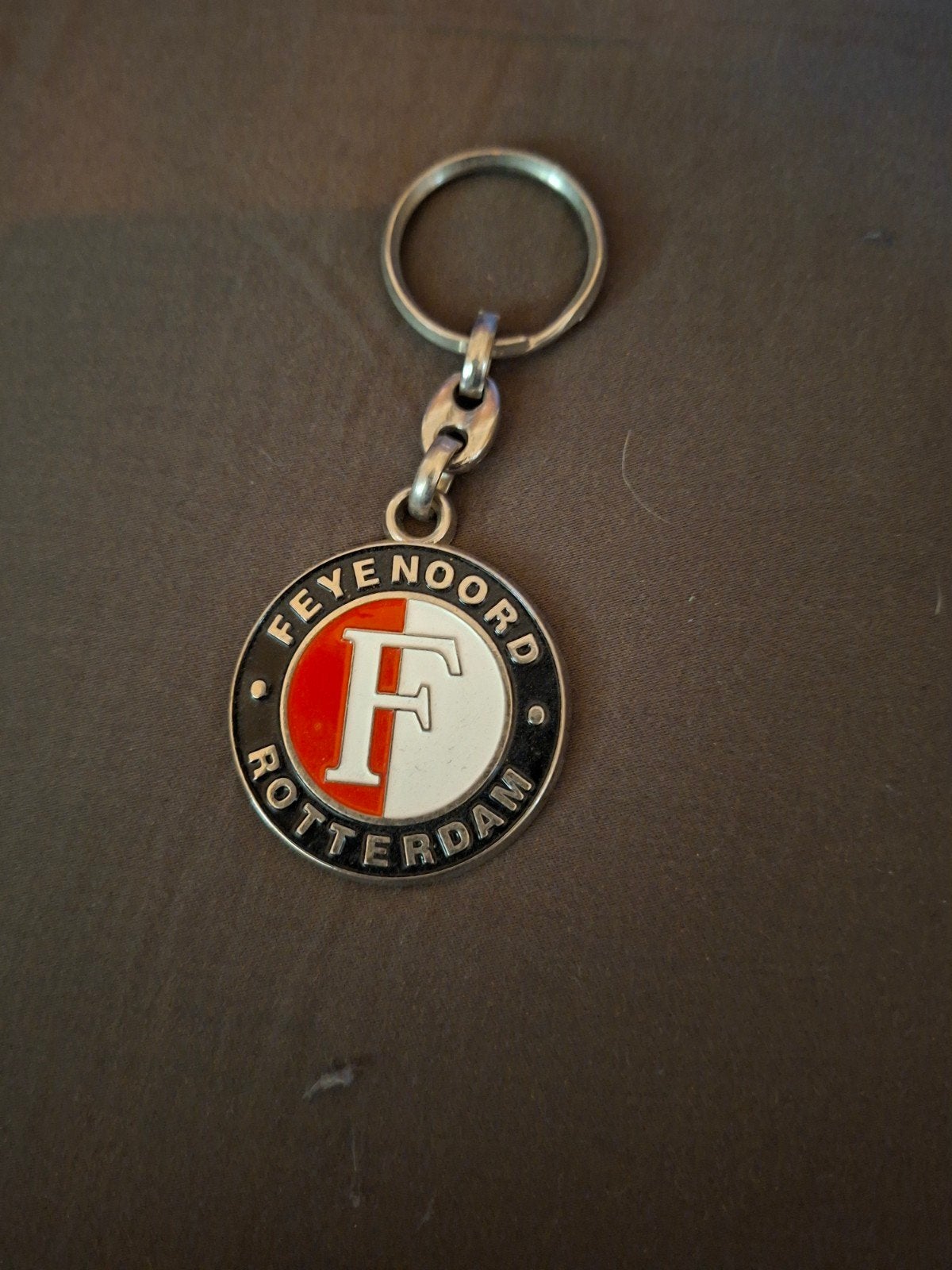 Feyenoord Rotterdam Sleutelhanger - Gebruikt, Ophalen of Verzenden, Gebruikt, Sport