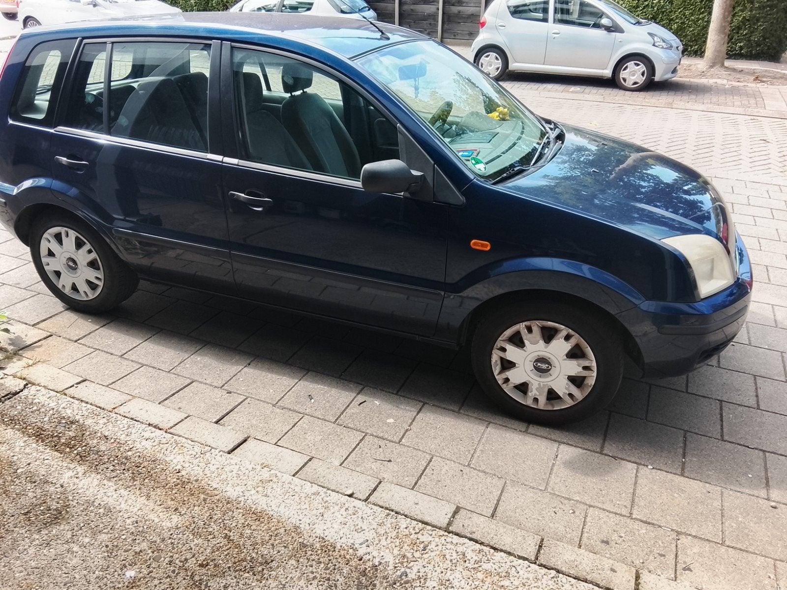 Ford Fusion 1.4 16V 2003 Blauw, Voorwielaandrijving, 40 €/maand, Origineel Nederlands, Handgeschakeld