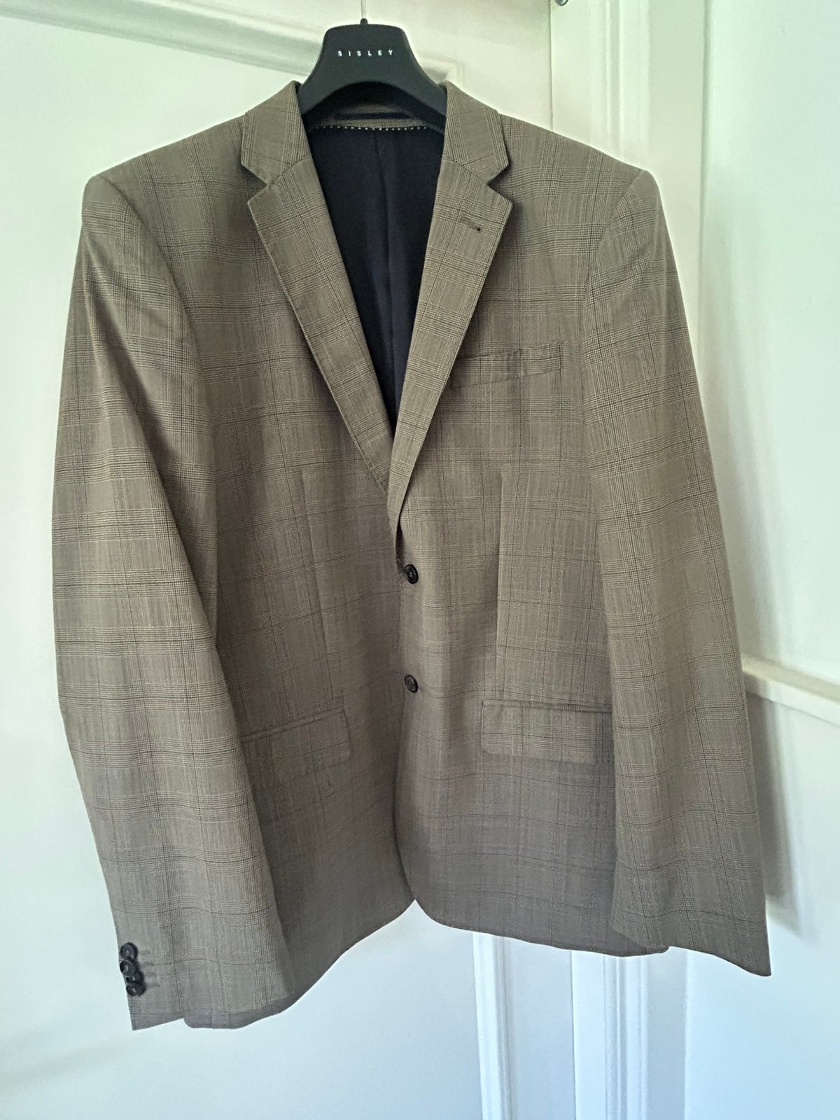 Nieuwstaat colbert maat 56 van H&M, Ophalen of Verzenden, Zo goed als nieuw, Maat 56/58 (XL), Blauw