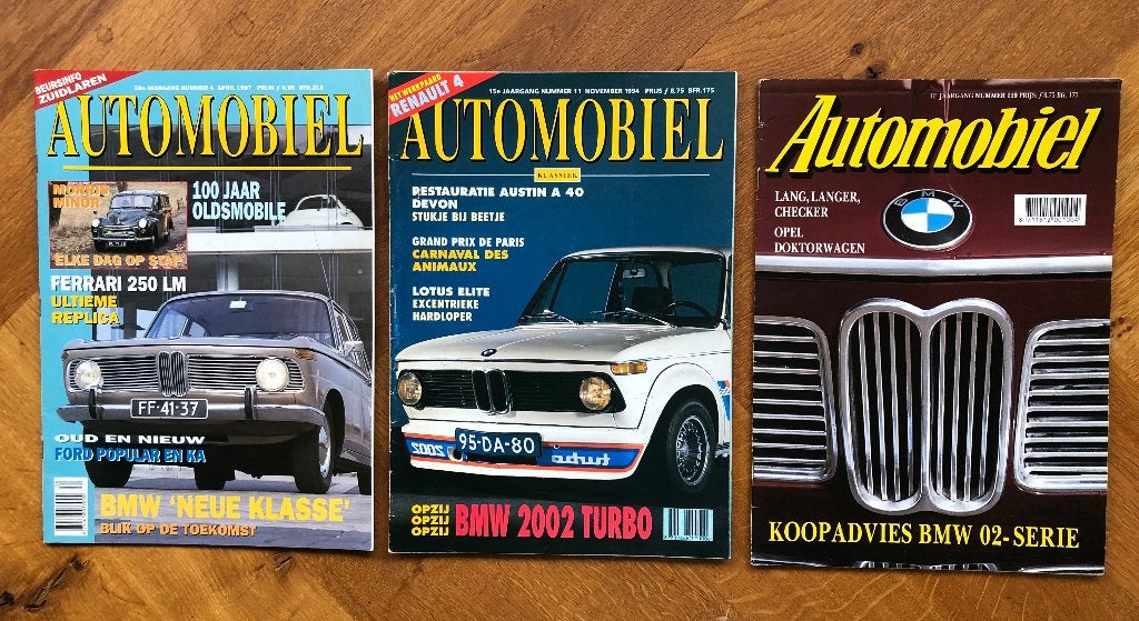 3 x Automobiel Klassiek met BMW artikelen, Verzenden, Nieuw, BMW, Automobiel Klassiek