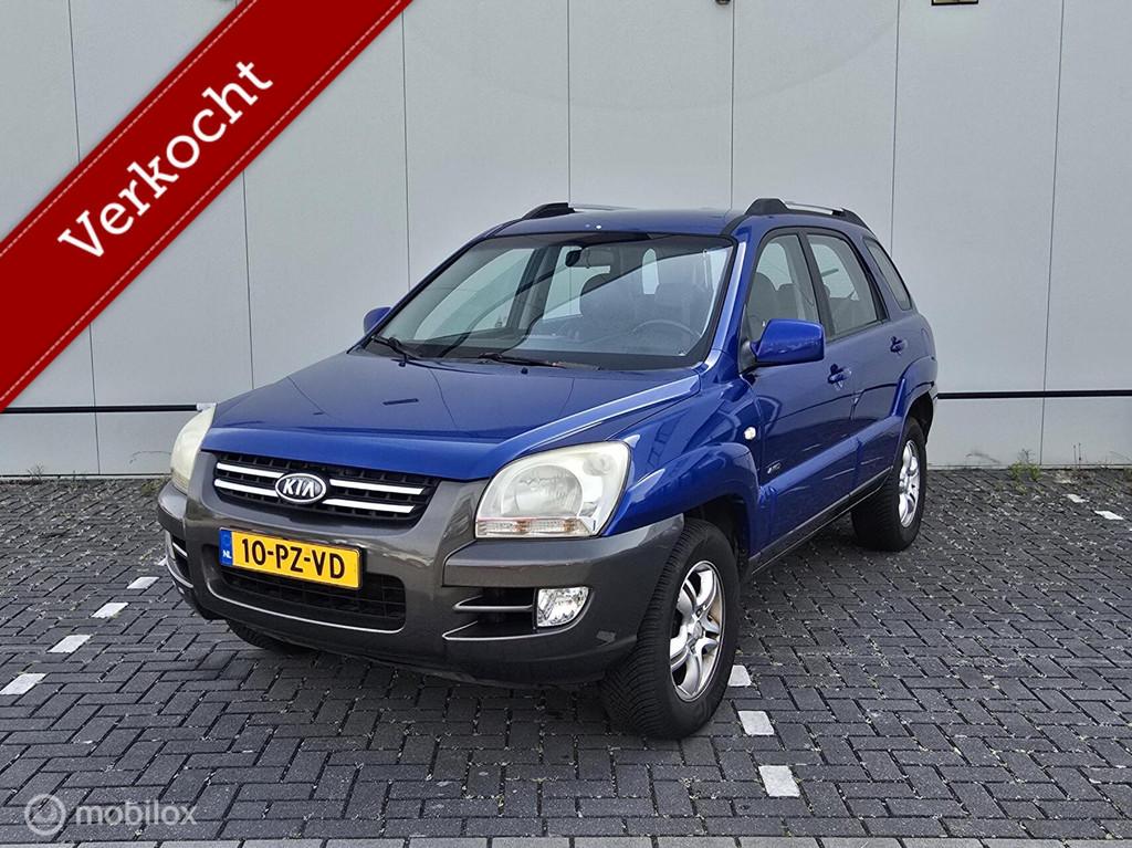 Kia Sportage 2.7 V6 X-treme 4WD 145DKM!, Auto's, Kia, Automaat, Gebruikt, Blauw, Bedrijf