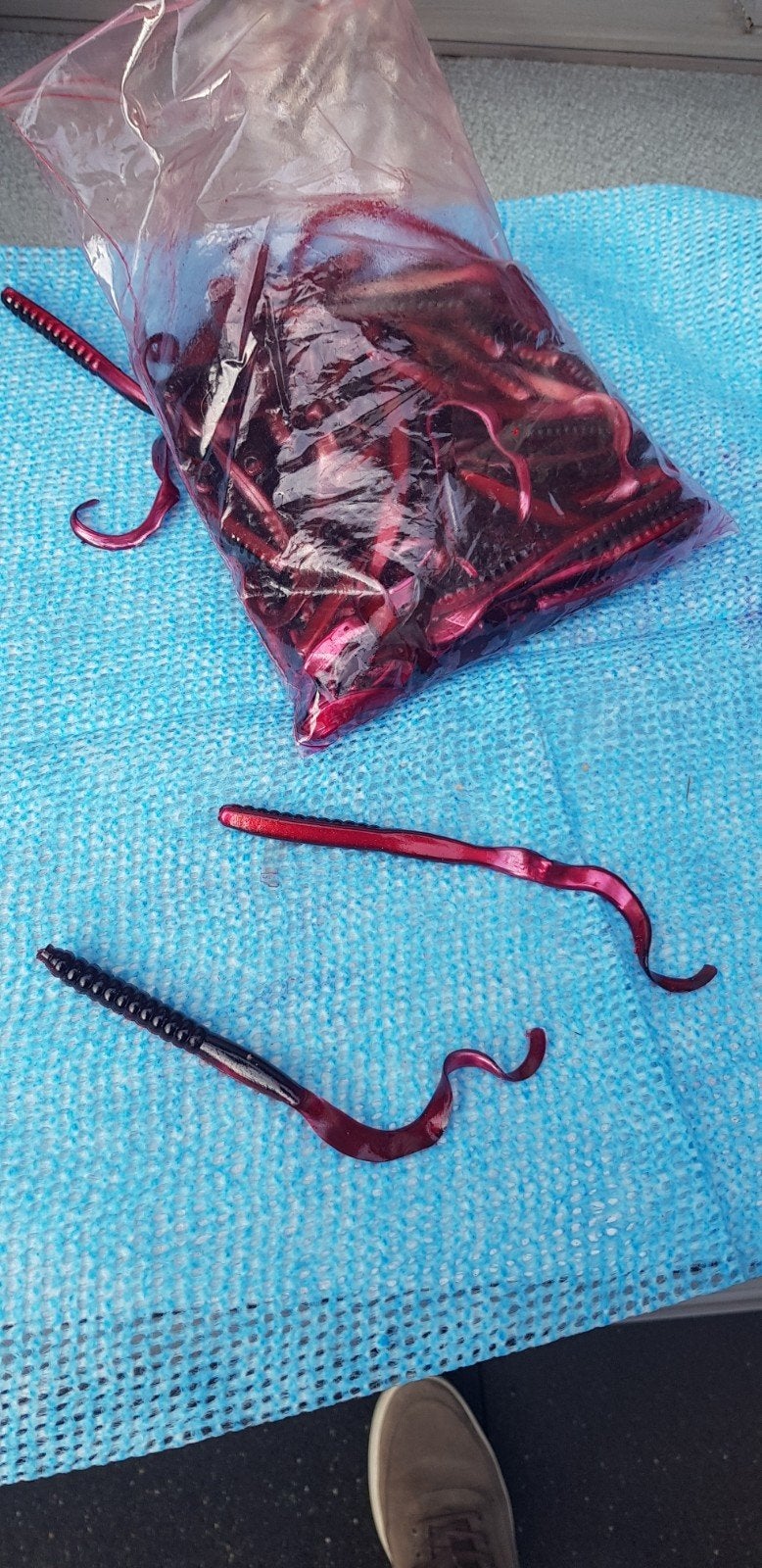 culprit twisters voor  zeebaars  88 stuks roofvis, Ophalen of Verzenden, Nieuw, Overige typen