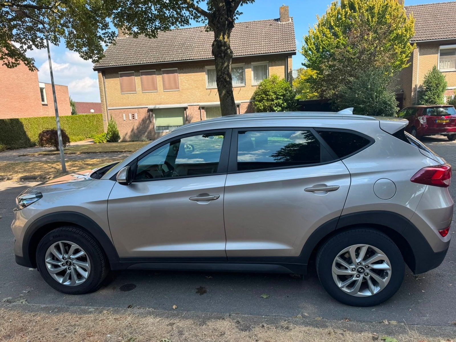 Hyundai Tucson 1.6 GDI 2WD 2016 Bruin, Auto's, Voorwielaandrijving, 15 km/l, 1591 cc, 4 cilinders