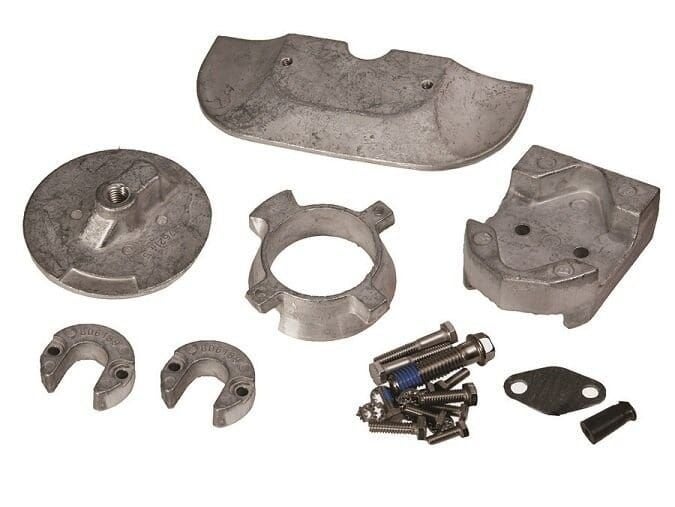 QuickSilver MerCruiser OEM aluminium anode kit voor Alpha on, Watersport en Boten, Bootonderdelen, -, Verzenden, -, Nieuw