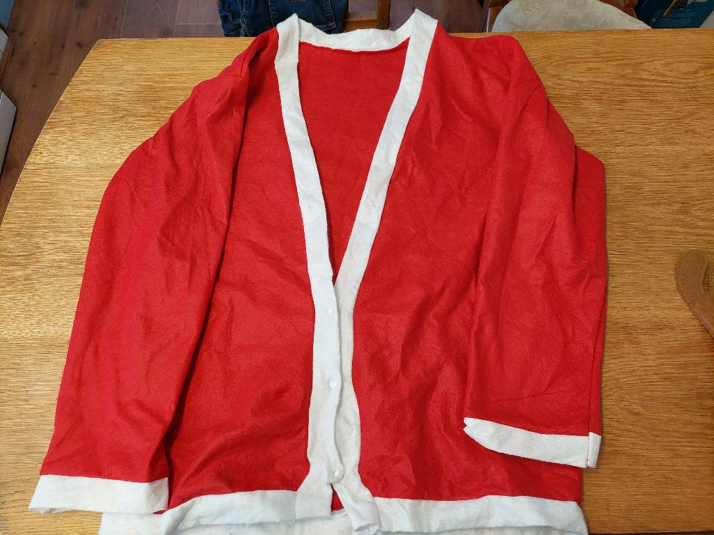 Kerstman bovenstuk 46, Kerstmis of Sinterklaas, Maat 46/48 (XL) of groter, Ophalen of Verzenden, Zo goed als nieuw