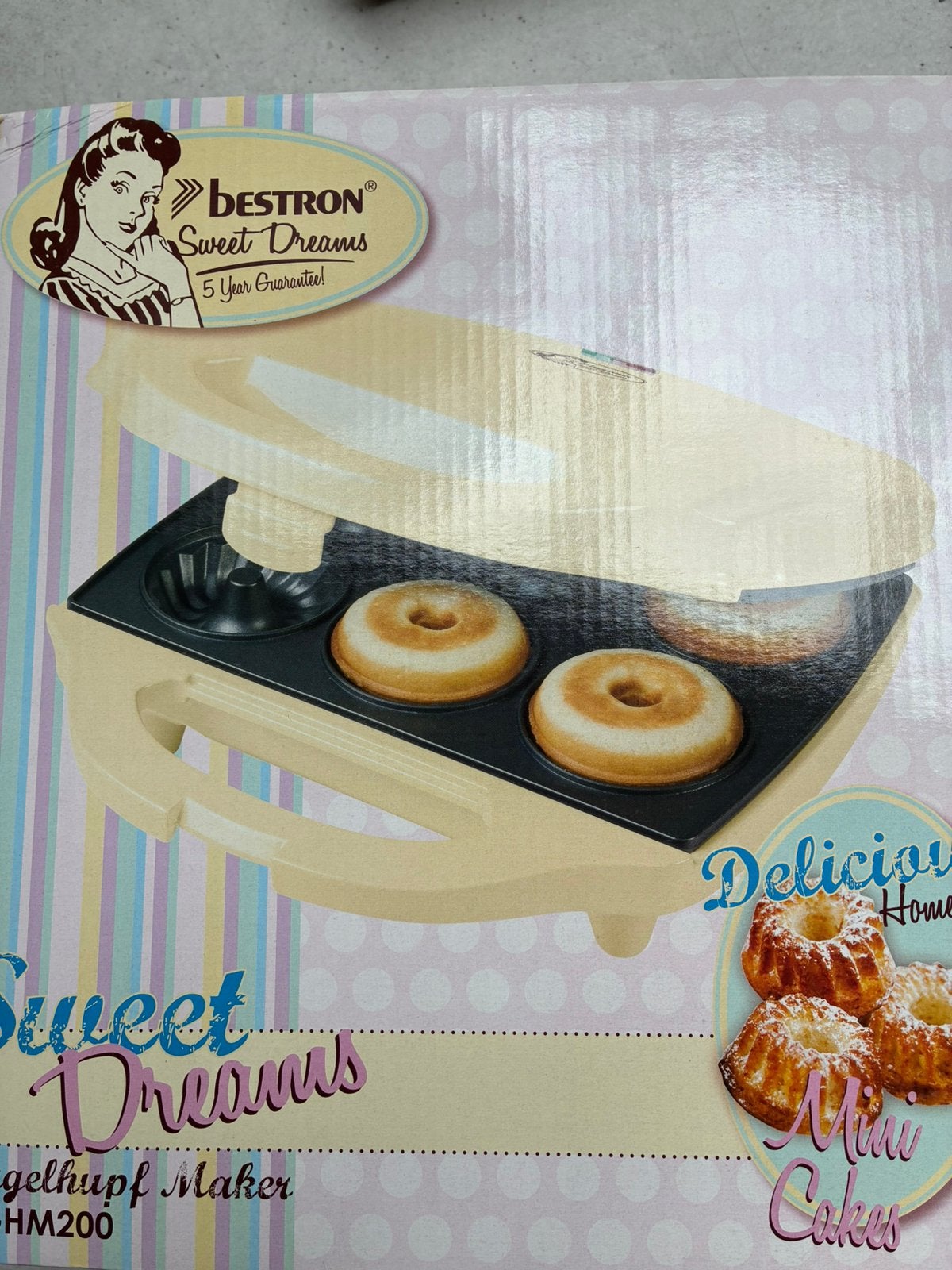 NIEUW! Bestron mini cake maker, Ophalen, Nieuw, Cupcakes, Bakvorm