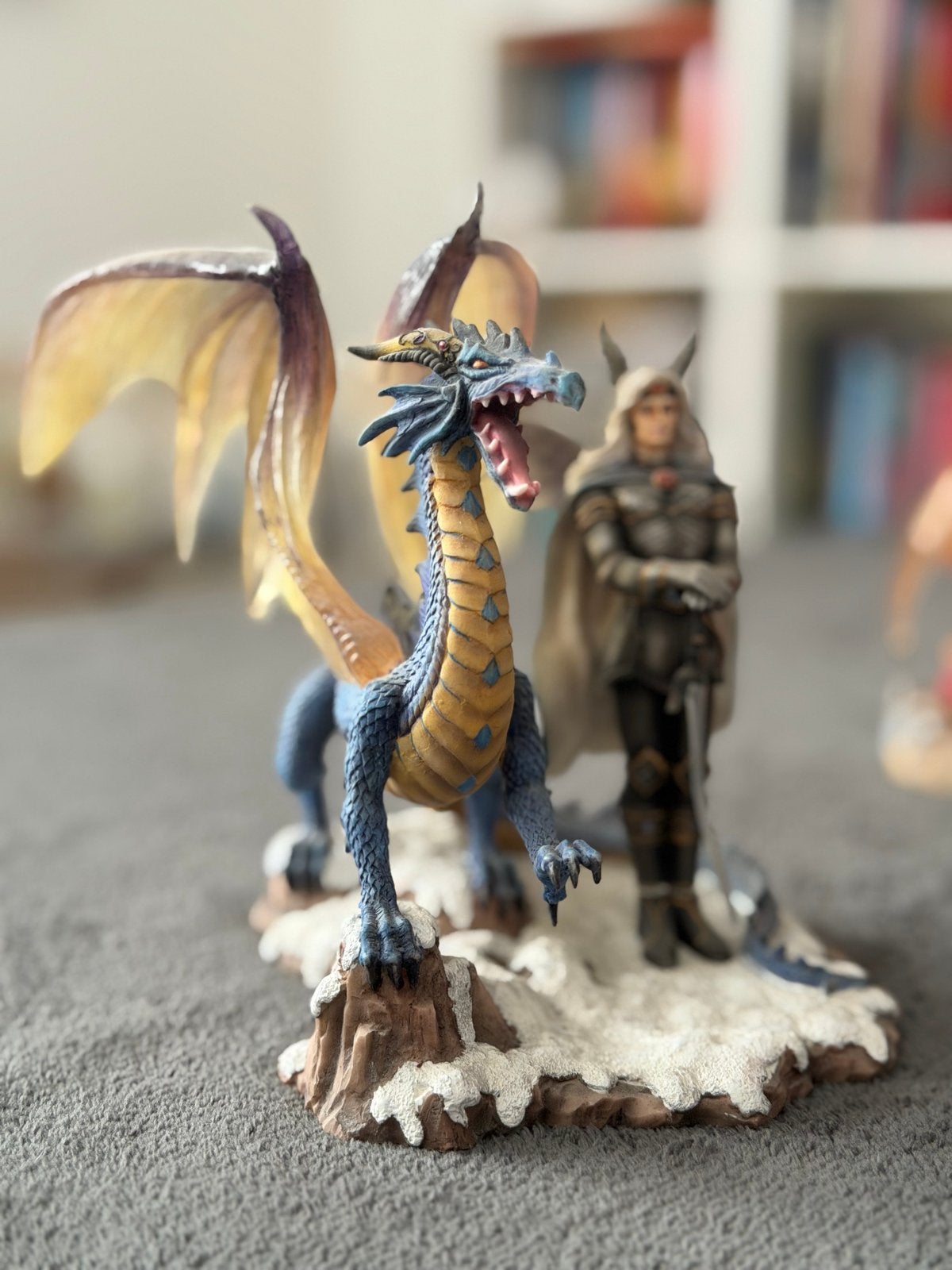 Nene Thomas - Sapphire Draak en Elf Beeldje, Ophalen, Zo goed als nieuw, Fantasy