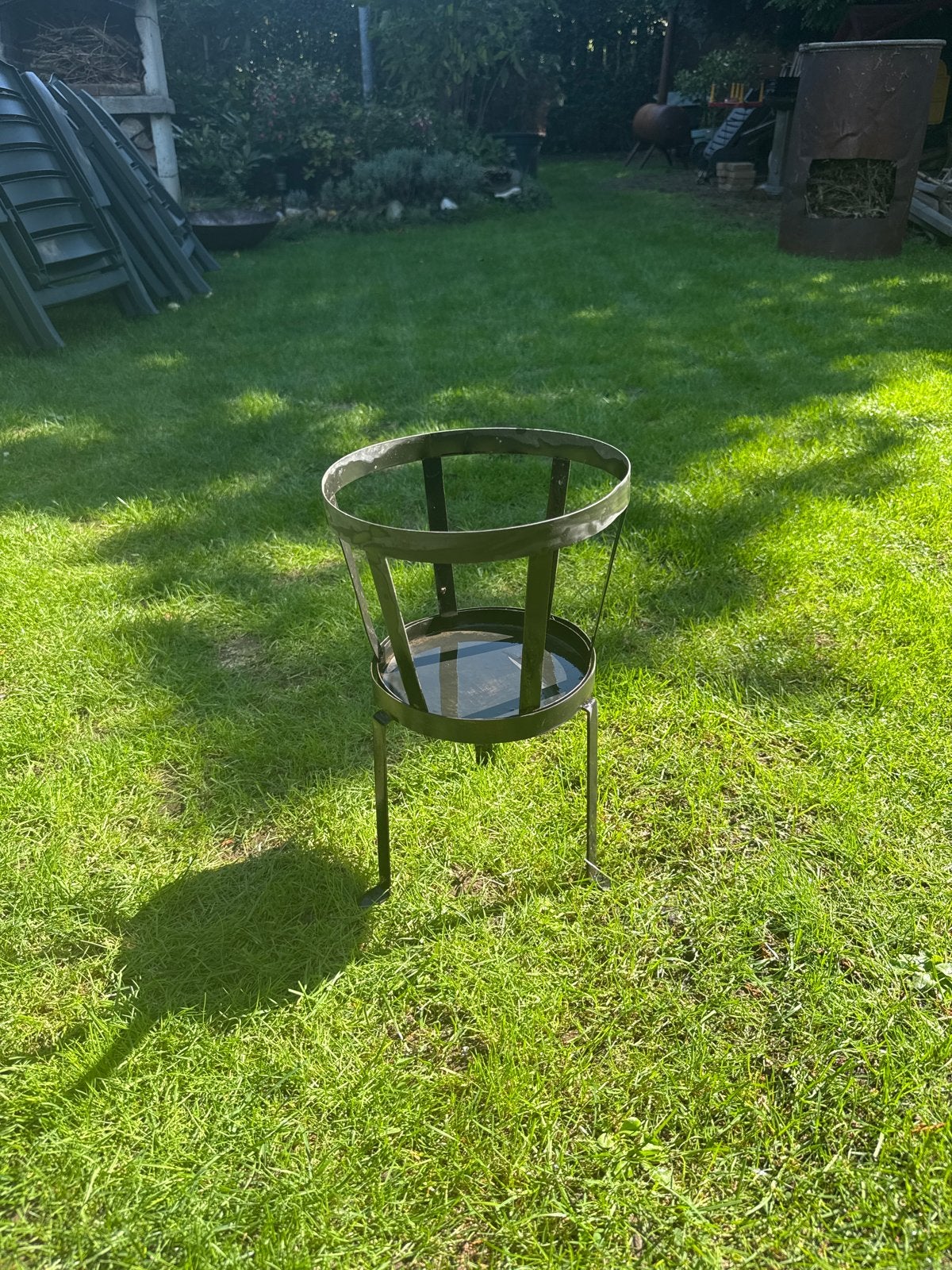 Vuurkorf/ Zweedse fakkel houder, Ophalen of Verzenden, Gebruikt