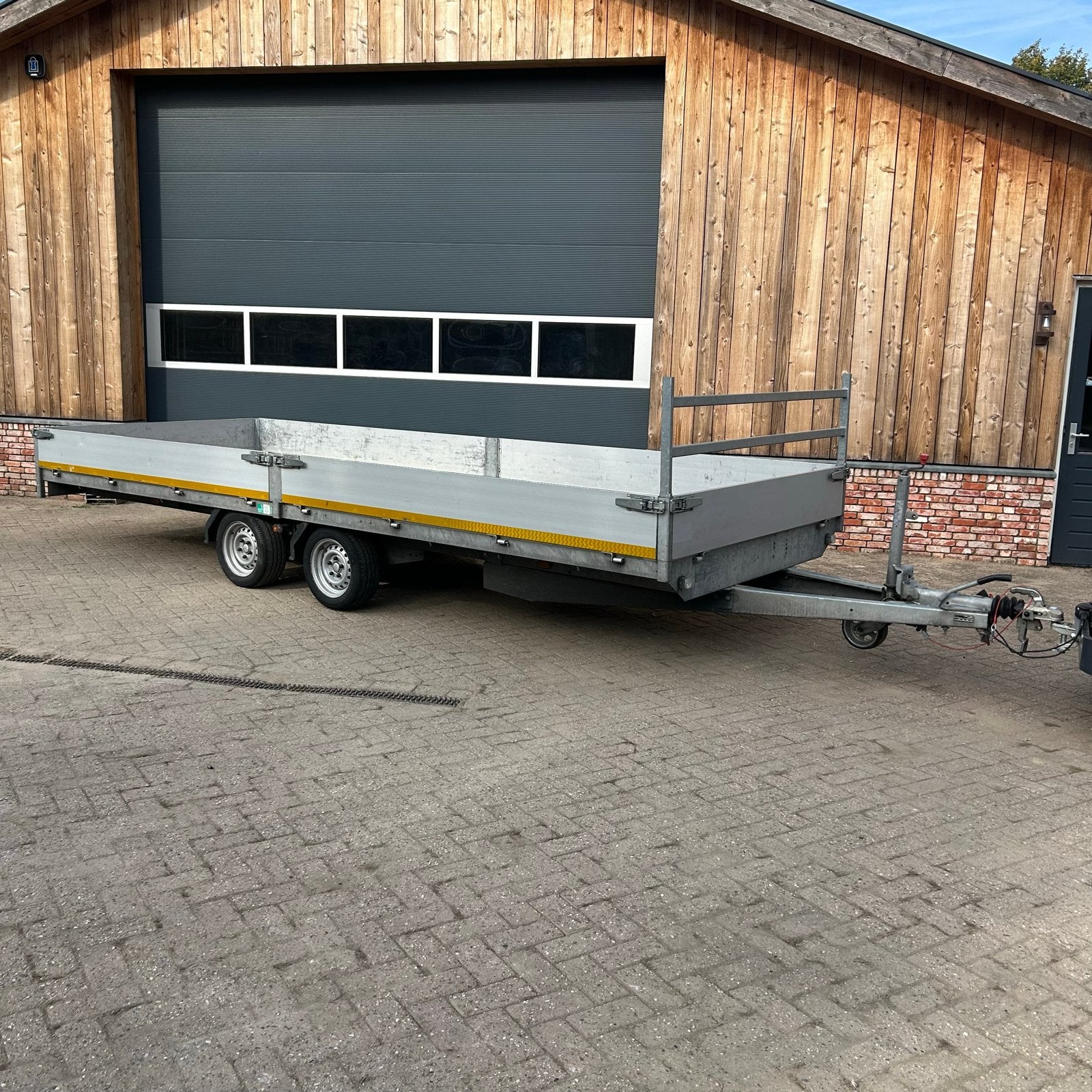 Eduard plateauwagen 2700kg - 73-WFZ-4, Auto diversen, Ophalen of Verzenden, Gebruikt