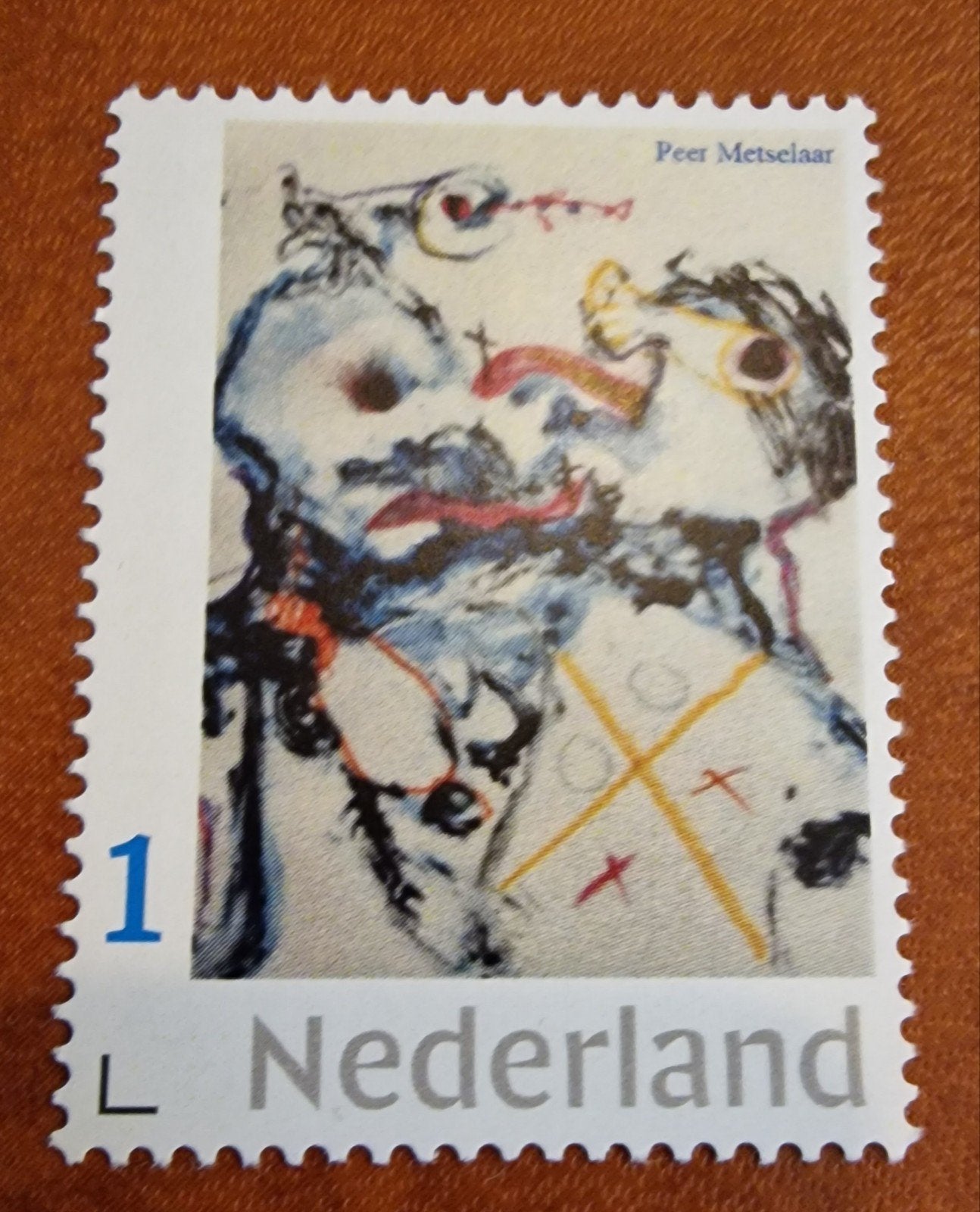 kv622 persoonlijke  postzegel Peer Metselaar - Kunst, Ophalen of Verzenden, Na 1940, Postfris