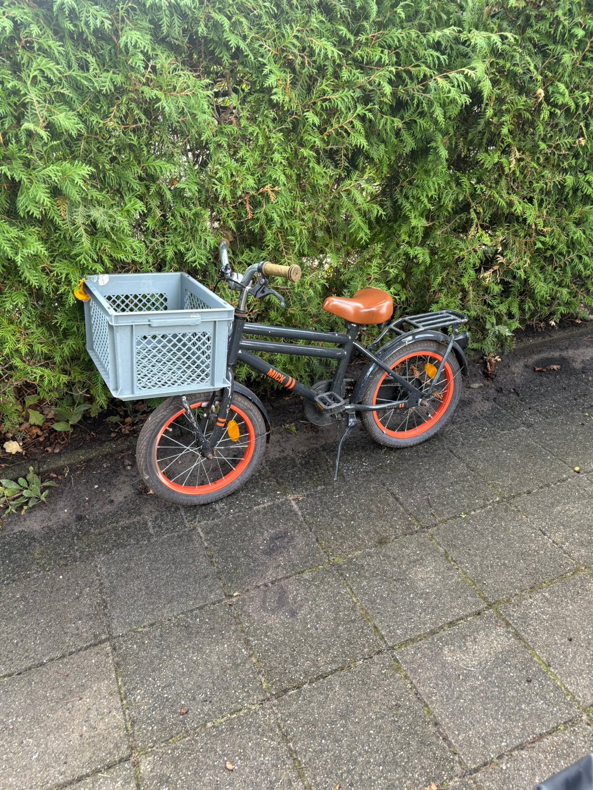 16 inch fietsje - kinderfiets, Ophalen, Zo goed als nieuw, Kinderkar, Minder dan 20 kg