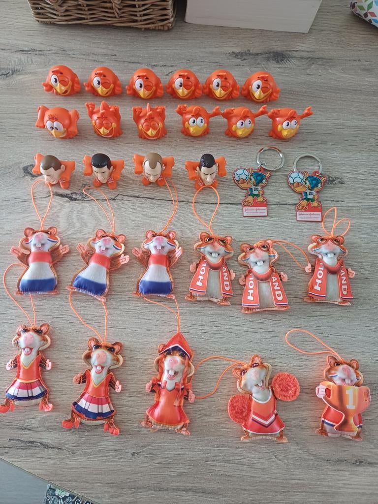 WK voetbal figuurtjes  / voetbal hamsters, Verzamelen, Plus, Ophalen of Verzenden