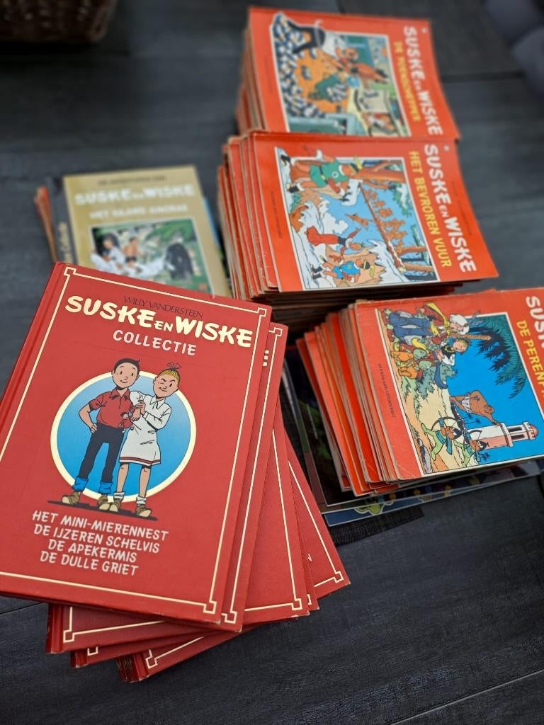 verzameling Suske en Wiske albums e.d., Boeken, Stripboeken, Meerdere stripboeken, Ophalen, Gelezen, Willy Vandersteen