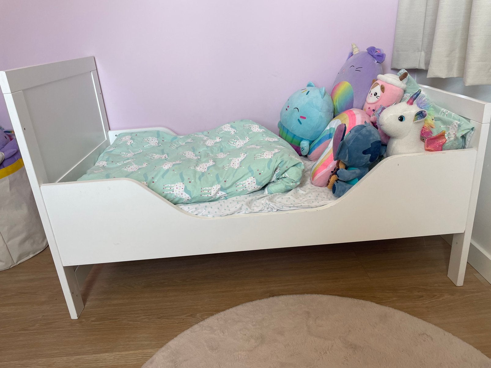 Bopita kinderbed, Kinderen en Baby's, Ophalen, Gebruikt, Minder dan 140 cm, 70 tot 85 cm
