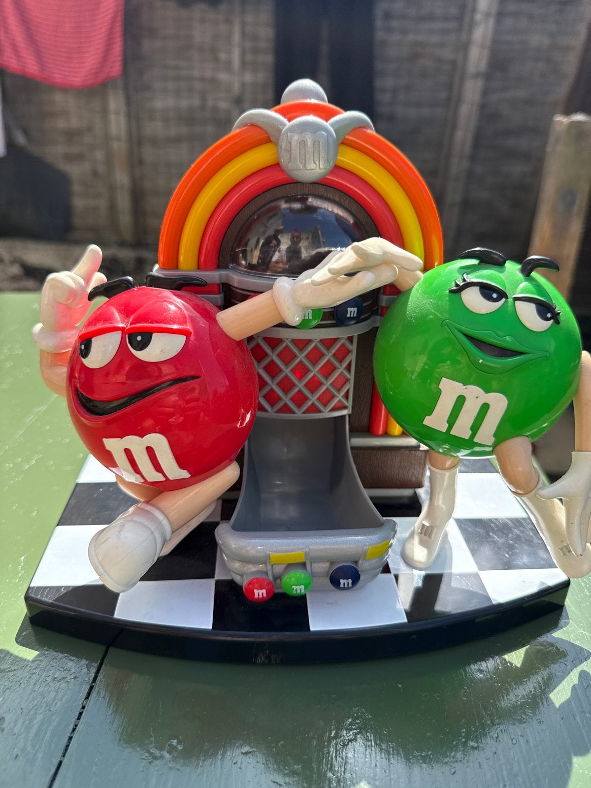 M&M's Jukebox Rock 'n Roll Display - Uniek verzamelobject, Ophalen of Verzenden, Zo goed als nieuw