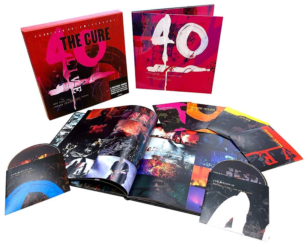 4Cd+2BluRay Set The Cure 40 Live Curætion-25+Anniversary NEW, Inclusief DVD, Boxset, Pop, Ophalen of Verzenden
