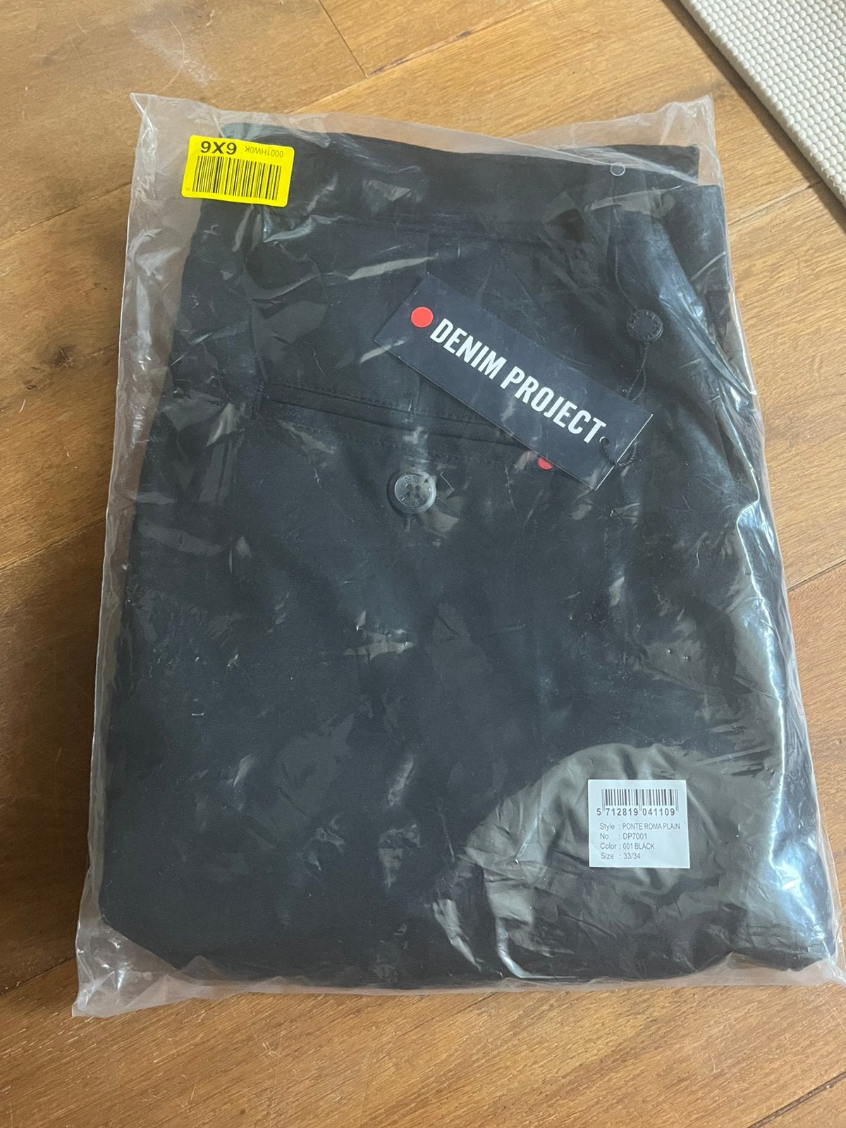 Zwarte (stoffen?) Denim Project broek (maat 33/34) nieuw, Ophalen, Nieuw