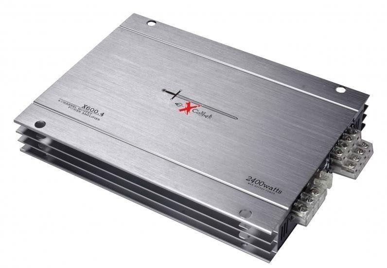 Excalibur 2400 WATT - 4-kanaals MOSFET-eindversterker, Auto diversen, ., Nieuw, Ophalen of Verzenden, .