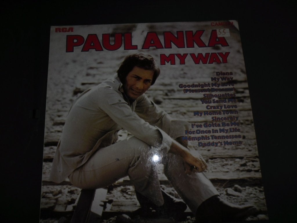 PAUL ANKA - my way, Cd's en Dvd's, Vinyl | Pop, LP, Pop, Ophalen of Verzenden, Zo goed als nieuw