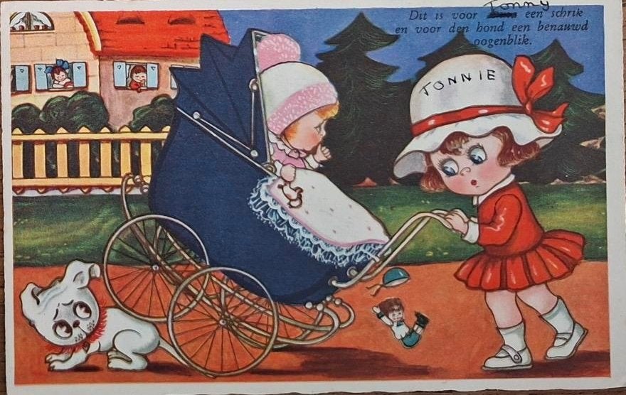 In 1939 ging je zo uit wandelen met de kinderwagen, Verzenden, 1920 tot 1940, Gelopen, Kinderen